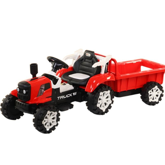 Newest Children Electric Tractor Ride on Car for Wholesale Kids Excavator Toys Battery Plastic Unisex 2 to 4 Years,5 to 7 Years