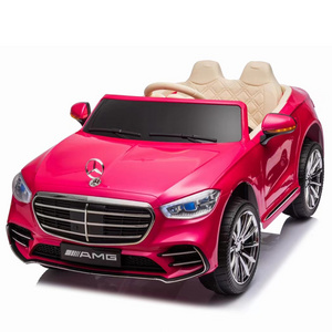 2024 Mercedes benz licensed 12v electric ride on car kids cars toy for wholesale