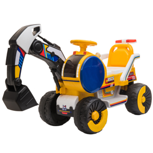 Children's excavator engineering car remote control toy car can sit and ride large hook machine full electric excavator