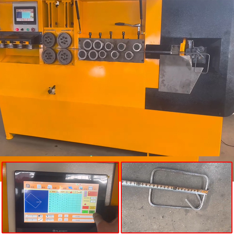 Hydraulic cnc iron bar steel metal bending machine for construction