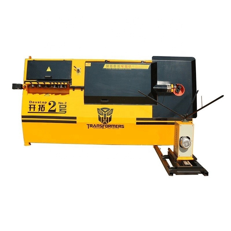 cnc stirrup bending machine steel bar rebar coil stirrup bender professional factory direct sale