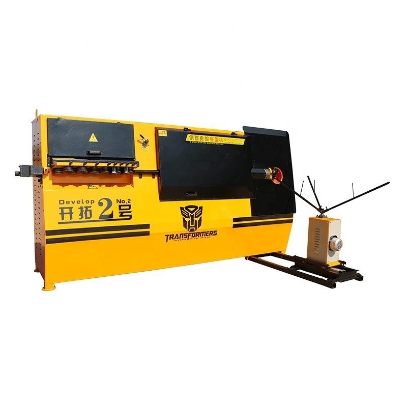 cnc stirrup bending machine steel bar rebar coil stirrup bender professional factory direct sale