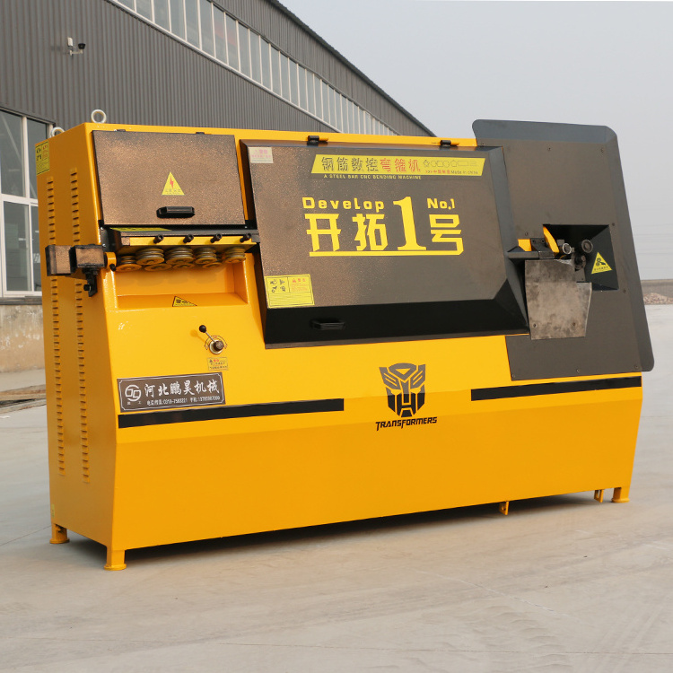 Hydraulic cnc iron bar steel metal bending machine for construction