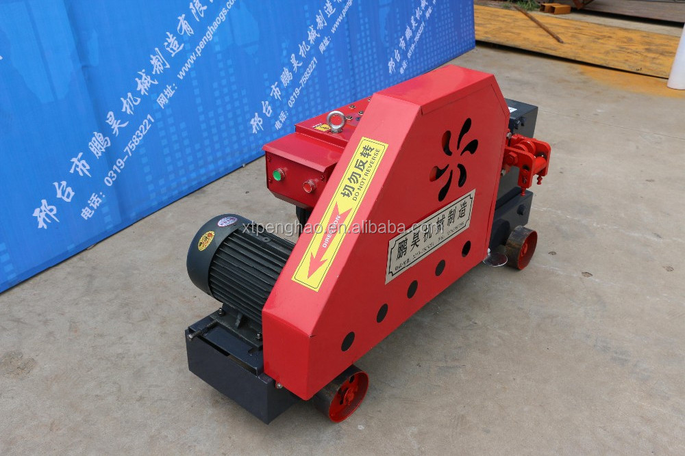 2020-11 GQ50  40mm rebar Portable round/flat/square threaded iron steel rod bar cutter cutting machine price