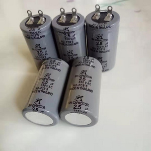 original bom list cbb60 with sh-cap 350v 50/60hz capacitor for welding machine ceiling fan in stock