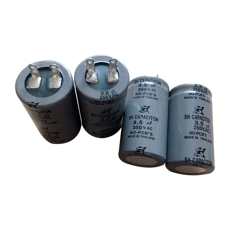 original bom list cbb60 with sh-cap 350v 50/60hz capacitor for welding machine ceiling fan in stock