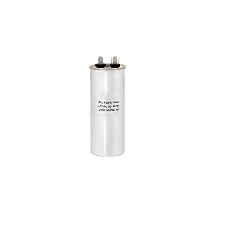 Air Conditioning Capacitor China Manufacturer High Quality AC Capacitor 45uf 450v Round Cbb65 Dual Run Capacitor