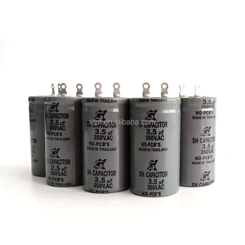 Hot sales CBB60 AC Capacitor 2.5/3.5uf 350V CBB60 Starting Capacitor Made in Thailand