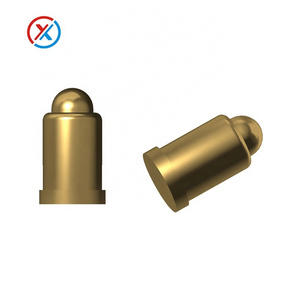 High-Current Gold Plated Multi-Contact Beauty Instrument Pogo Pin Brass Connector from Physical Factories