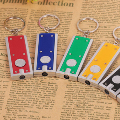 key chain with lighter, custom cheap led flashlight Keychain