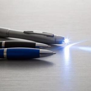 Pen with flashlight promotional custom led pen torch