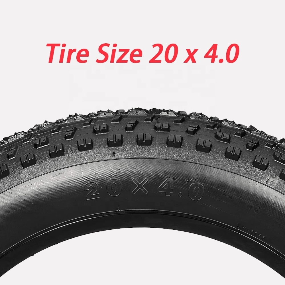 Different color Chinese manufacturer 20x4 26x4 fat bike tire / ebike tyre for mountain bicycle / BMX bicycle