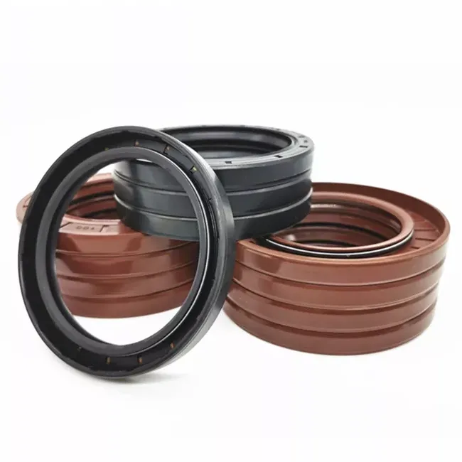 Factory price High quality TC FKM/NBR/Silicone rubber double lip oil seal Large stock