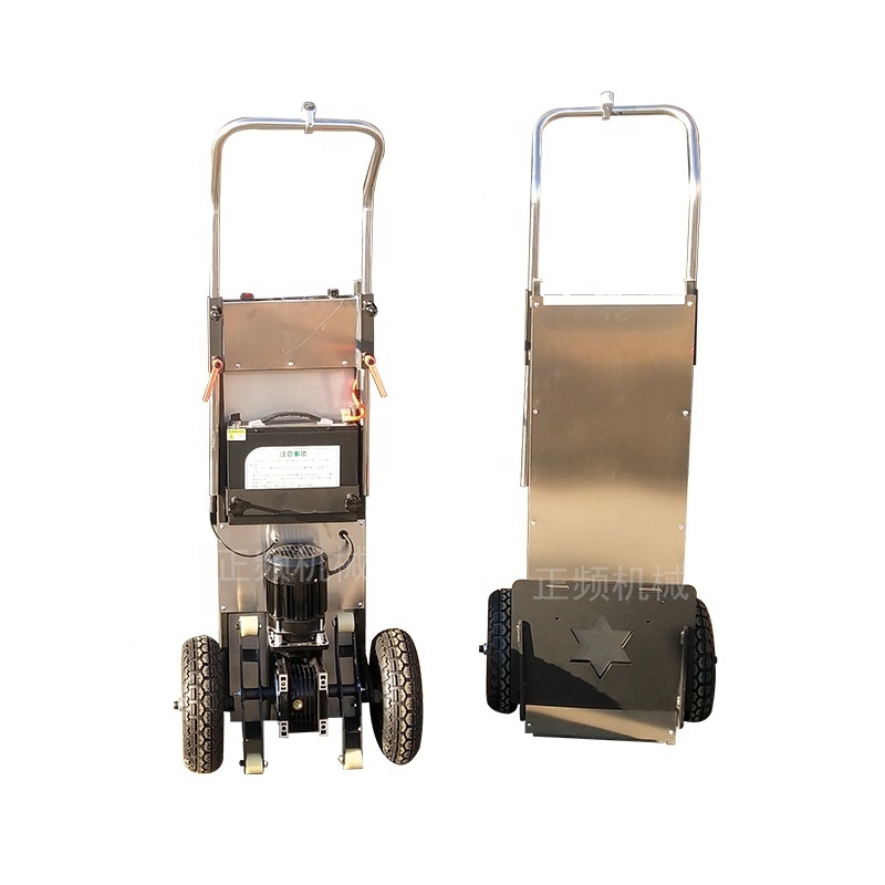 Electric Stair Climbing Hand Trolley Sack Truck Cart Barrow Goods Transporting Trolley Stair Climber