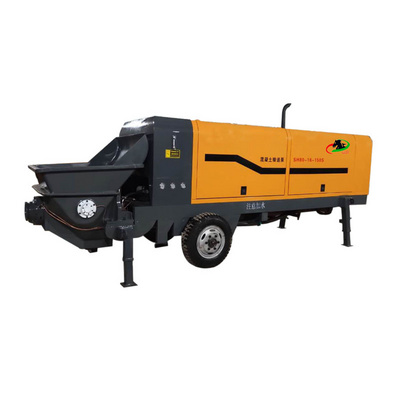 Trailer concrete pump  diesel concrete pump Portable concrete pump machine