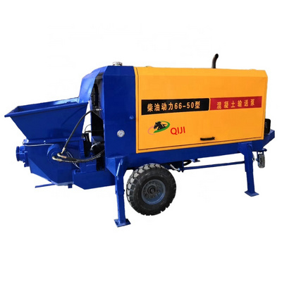 Factory hot selling new electric diesel concrete pump mobile concrete pump truck high quality concrete pouring pump price