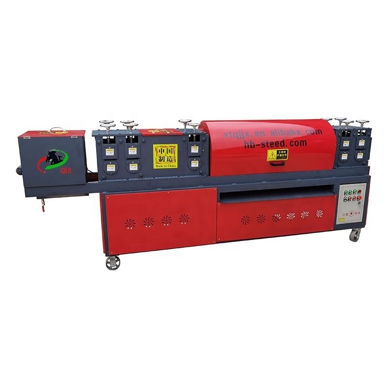 Automatic steel pipe straightening machine, rust removal and painting all-in-one machine steel pipe scaffold