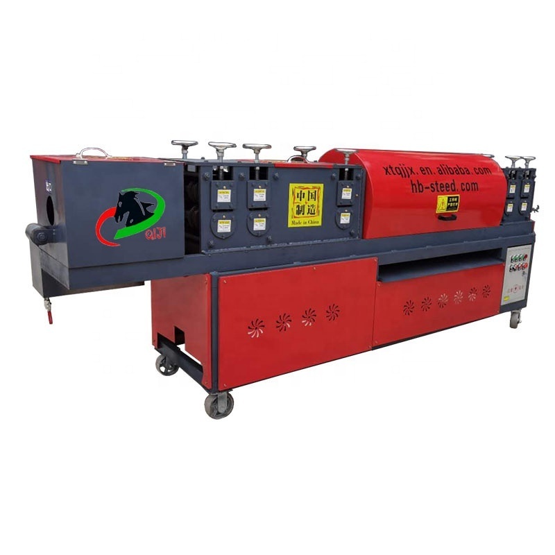 Automatic steel pipe straightening machine, rust removal and painting all-in-one machine steel pipe scaffold