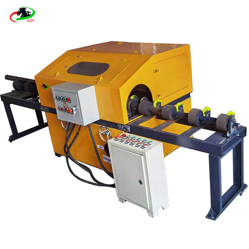 Multi-station steel pipe stainless steel pipe rust removal polishing machine