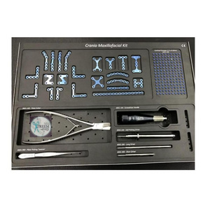 Maxillofacial Kit Dental Bone Implant Kit Maxillofacial Instruments Drills Plates and Screws