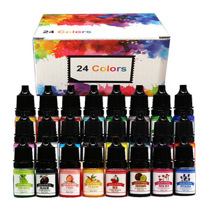 High Concentrated Pigment 24 Colors Oil Liquid Pigment Epoxy Resin for DIY Crafts