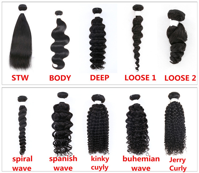 RUIMEI  Loose Weaves 100% Cuticle Aligned Peruvian Virgin Hair blend Hair Extension Natural Human Hair Bundles& Closure