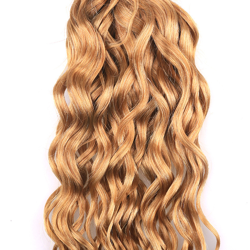 Wholesale Ombre 2 T Colors Hair Bundles With Closure Kinky Curly Wave Hair Extension High Quality Hair From Xuchang