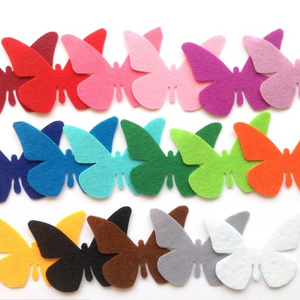 Felt Butterflies Die Cut Butterfly Applique for Sewing and Craft Projects