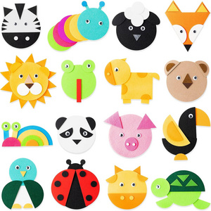 Felt Shapes Animal Craft Felt Craft Supplies Wall Stickers Felt Wall Decoration