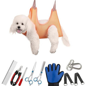 New Design Pattern Upgrade Sling Pet Dog Grooming Nail Hammock Harness For grooming For dogs cats