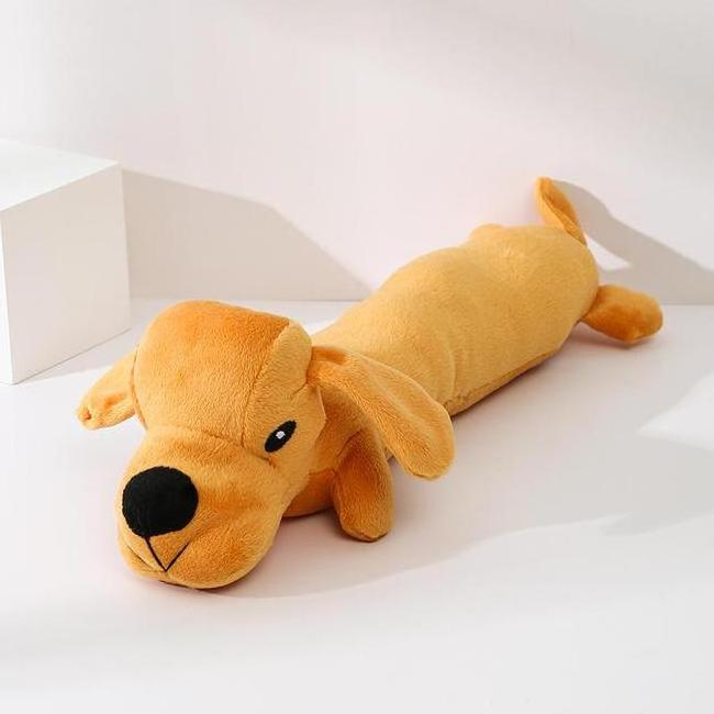 Stuffed Cute Animal Dog Plush Toy Dog Squeak Toy For Puppy Dog Toy