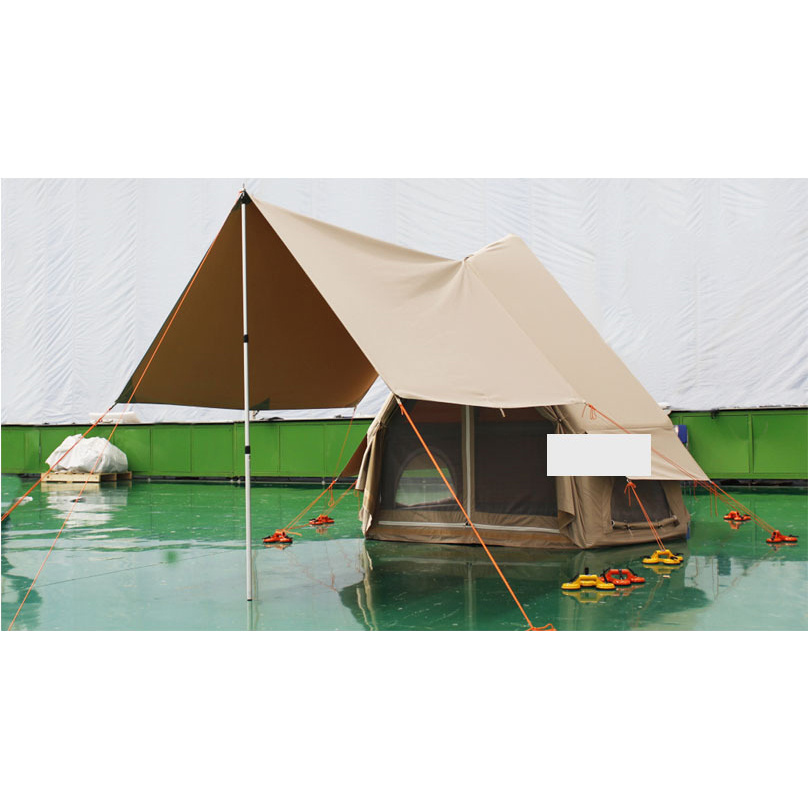 Custom Camping Shelter Large Rain Tarp Outdoor Big Camping Canopy Tarp Tent Waterproof beach Tent