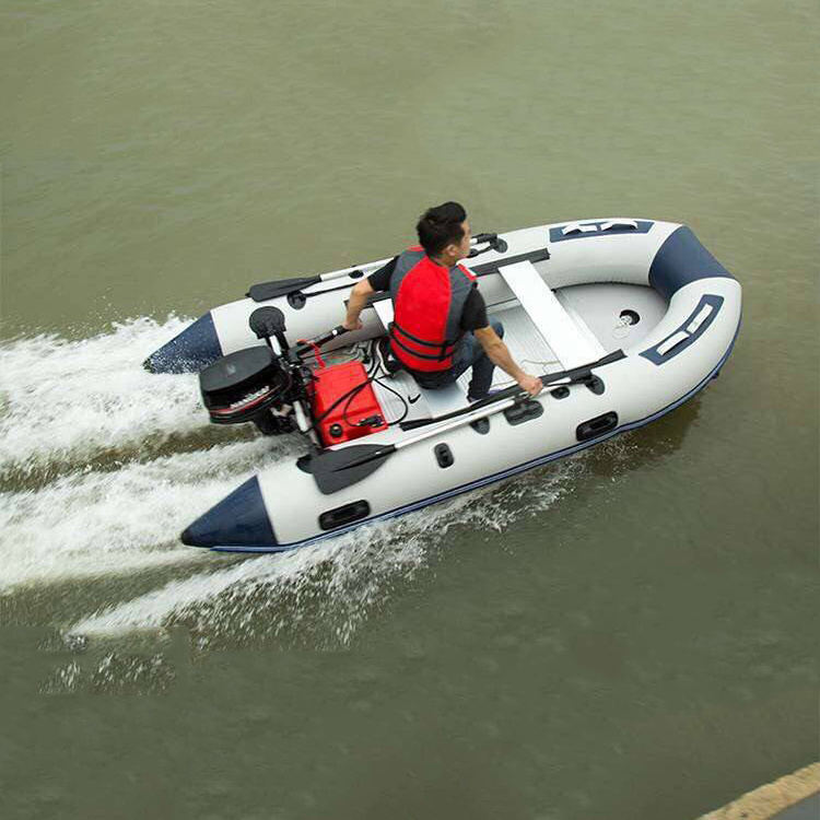 RIB inflatable boat high speed fiberglass hull inflatable boat aluminum floor fishing inflatable boats with CE certification