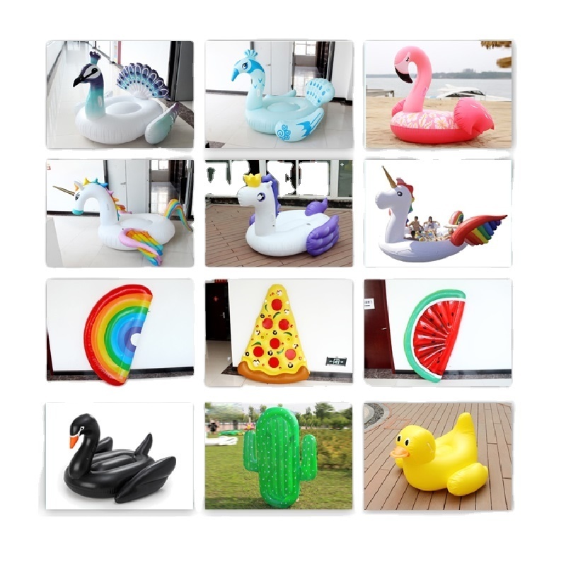 inflatable product colored swan/inflatable pool float for swimming pool/inflatable large toys float product