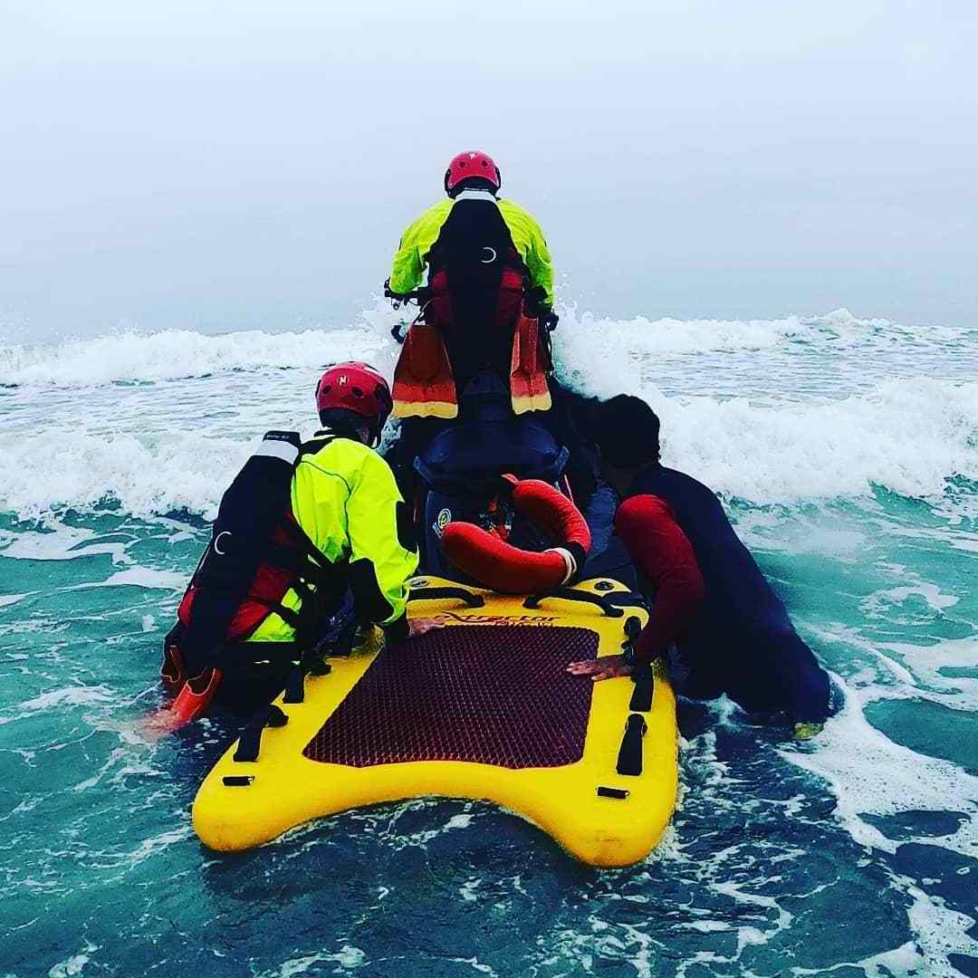 Inflatable Rescue Sled Rescue Sled STOCK Fast Delivery Inflatable Small Board Lifeguard Jet Ski Rescue Sled