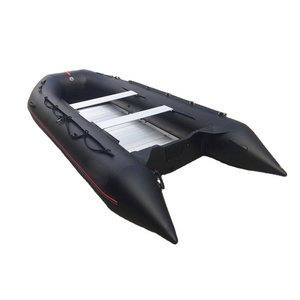 RIB inflatable boat high speed fiberglass hull inflatable boat aluminum floor fishing inflatable boats with CE certification