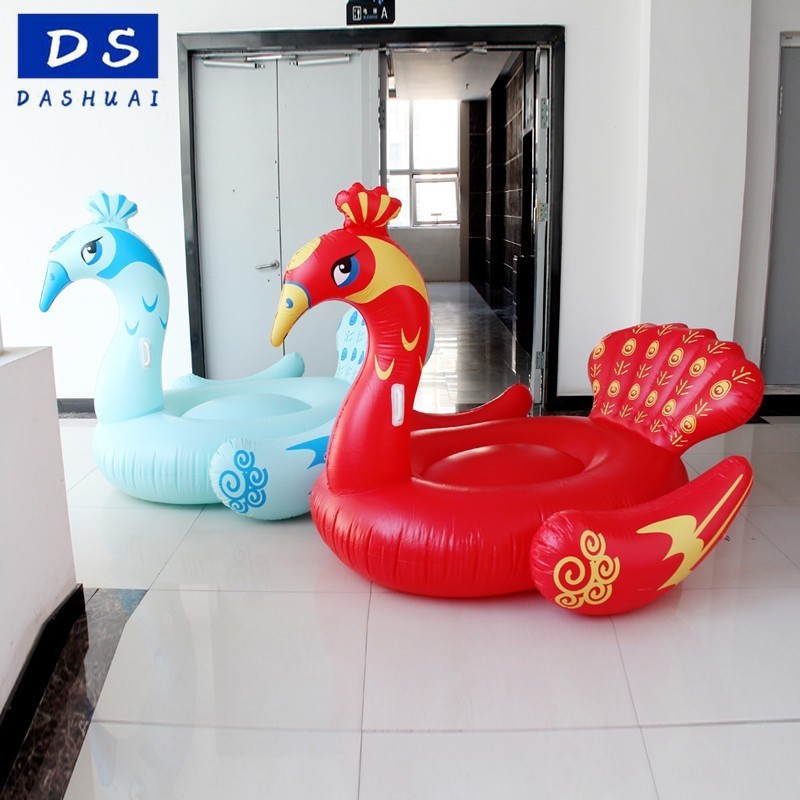 inflatable product colored swan/inflatable pool float for swimming pool/inflatable large toys float product