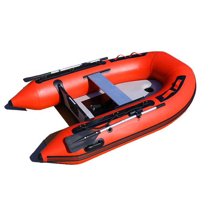 RIB inflatable boat high speed fiberglass hull inflatable boat aluminum floor fishing inflatable boats with CE certification