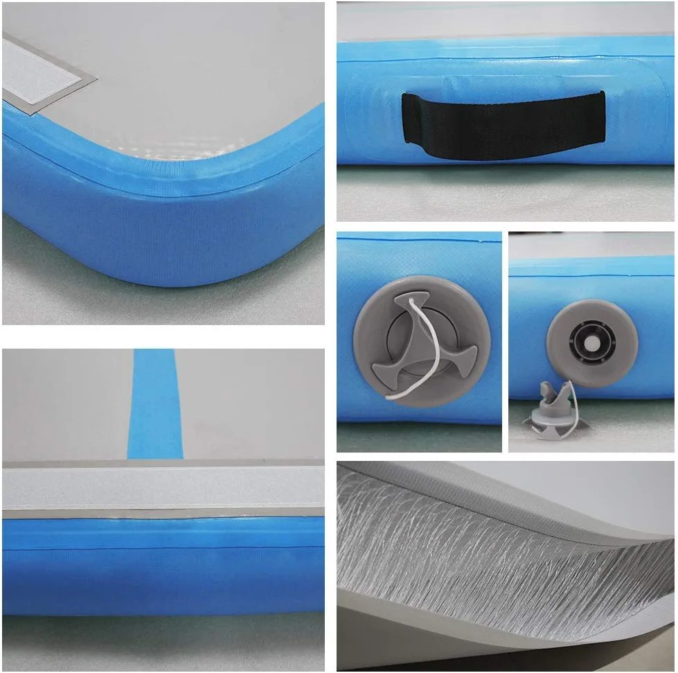 wholesale 3m 4m 5m 6m 8m 10m 12m 15m Cheap Inflatable Airtrack Tumbling Gym Mat Air Track For Gymnastics