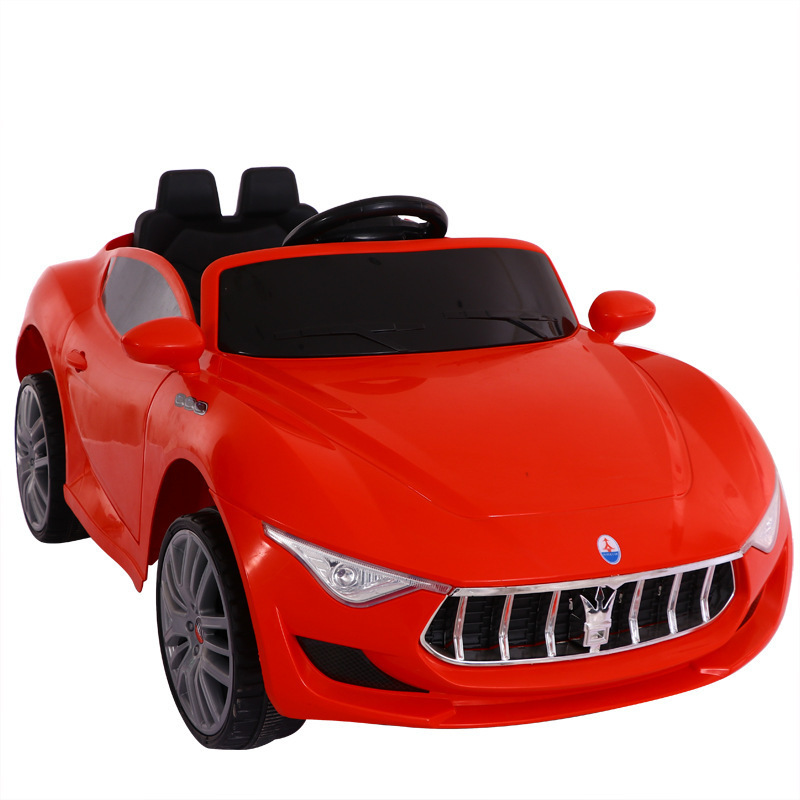 2024 Hot sale electric car with safety guardrail/ATV Pedal ride on car with music and lights for kids battery operated toy car