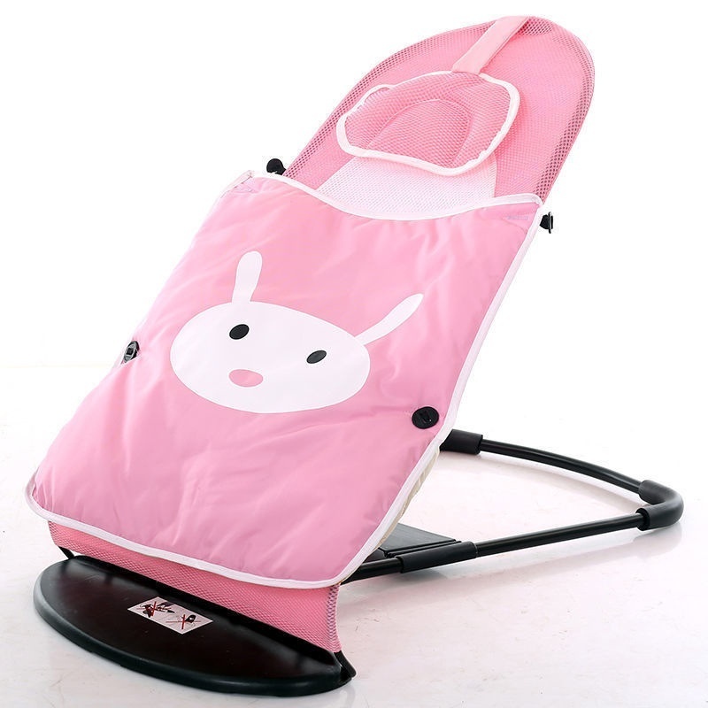 New fashional Foldable Infant Baby Products Swing Rocker Multifunctional Toddler Baby Bouncer Rocking Chair With 4 Wheels