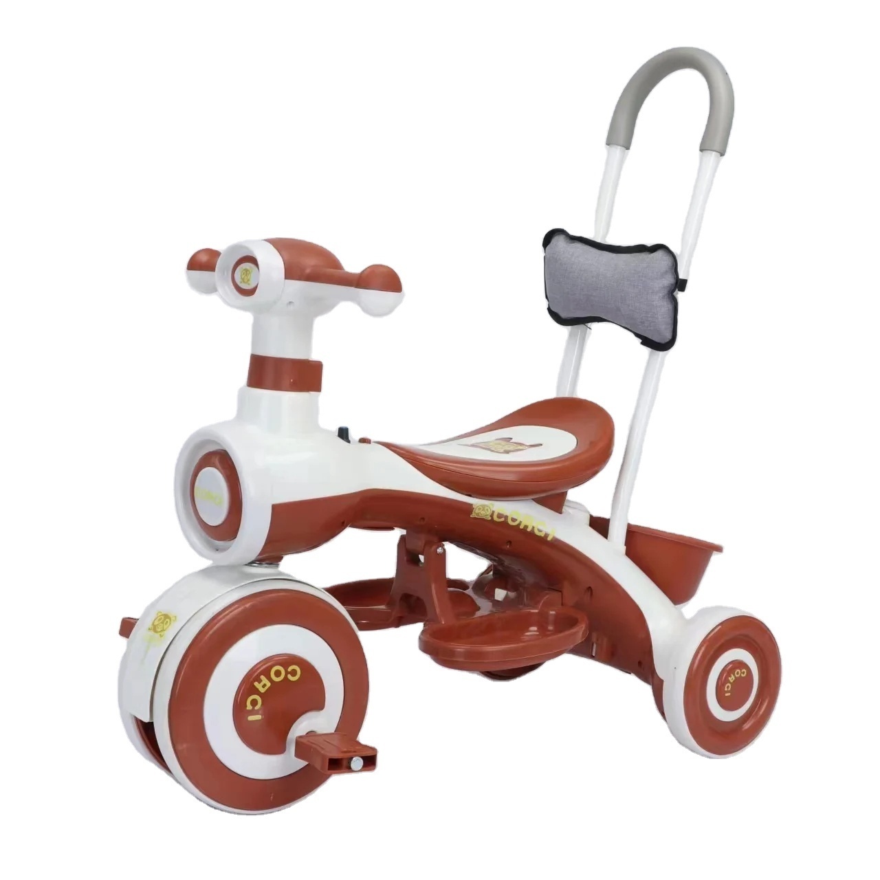 oem 3 wheeler mini baby pink trike / girls kids push tricycle wholesale / tricycle 2-6years cheap baby mini bicycles