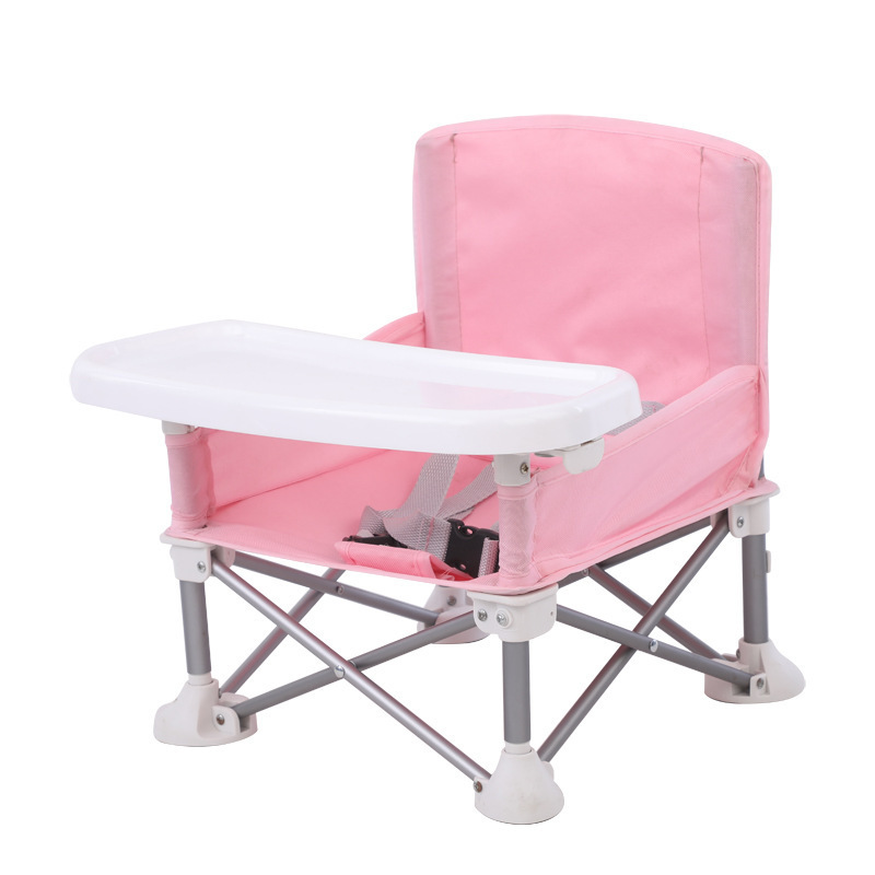 Portable Foldable Lawn Children's dining chair Multi-functional dining chair Baby dining chair study eat with colorful stool