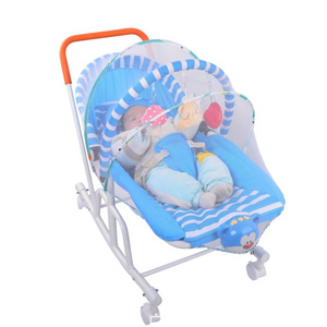 New fashional Durable Adjustable Baby Bouncer Swing Chair Cradle Bed