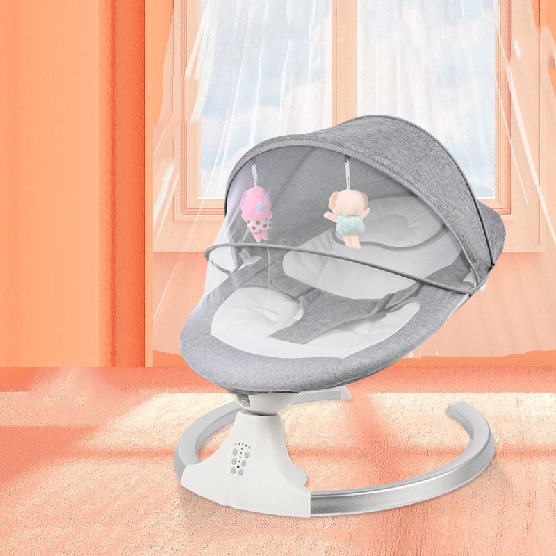 New Portable  0-12 Months Baby Rocker Bouncer Swing Chair Indoor Dining Newborn Gift Auto Durable Electric Swing for Baby