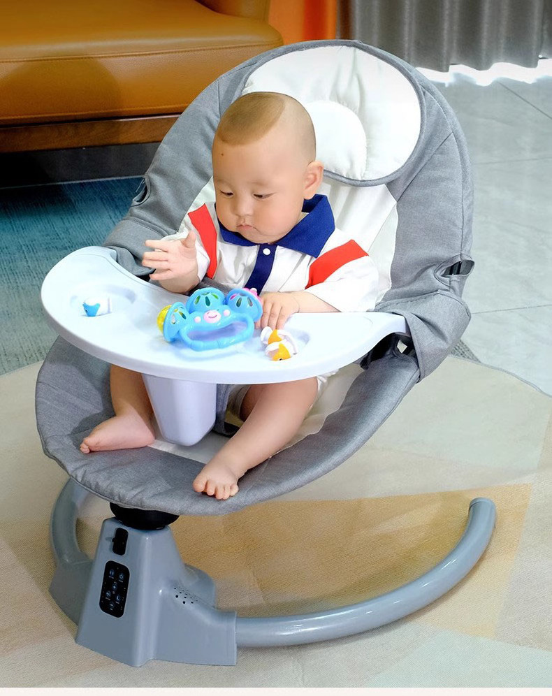 Hot Sell Balancelle Bebe Electrique Newborn Rocker Bouncer Swing Automatic Baby Swing Electric Baby Rocking Chair For Infant