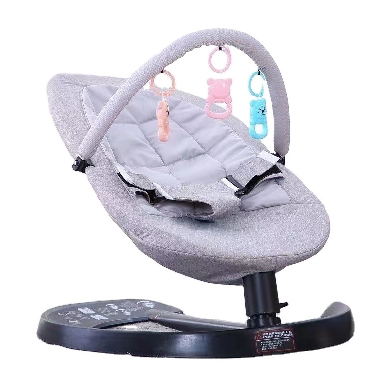 Electric baby cradle multifunctional adjustable high chair baby feeding plastic dinning kids table and baby feeding chair