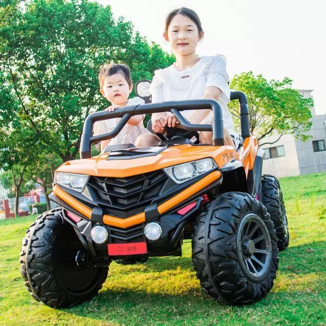 New 2-15 Year Old Children's Off road Vehicle Electric Children's Beach Vehicle Car Electric Battery Motorcycle with 4 Wheels