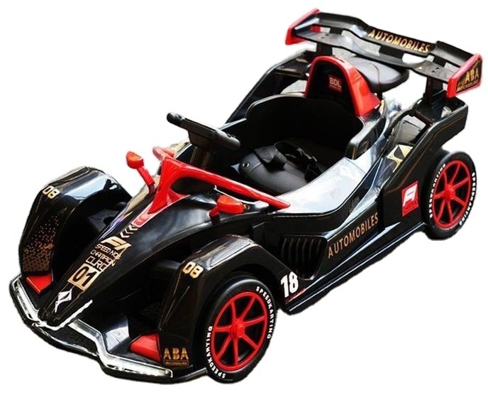 Kart children's electric four-wheel vehicle drift remote control male and female children's racing car, two people can sit adult