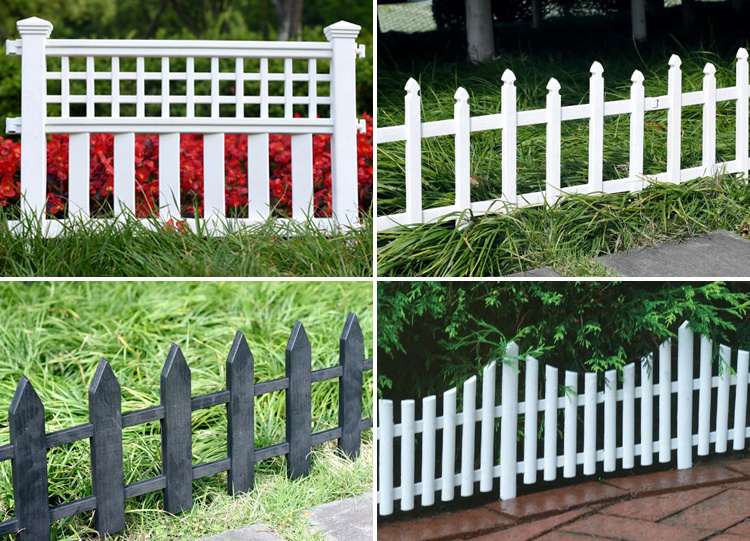 Cheap FenceTech 6x8 ft White Color Plastic/pvc vinyl fence